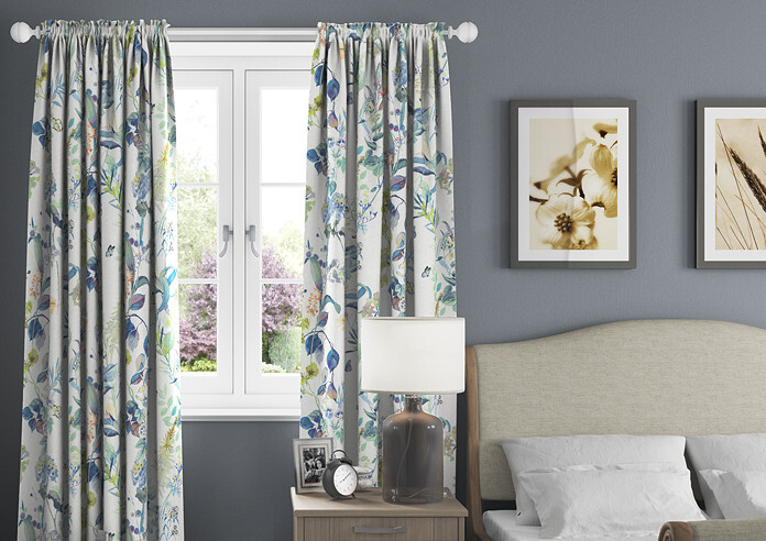 Bougainvillea, Waterfall - Made to Measure Curtains - Image 3